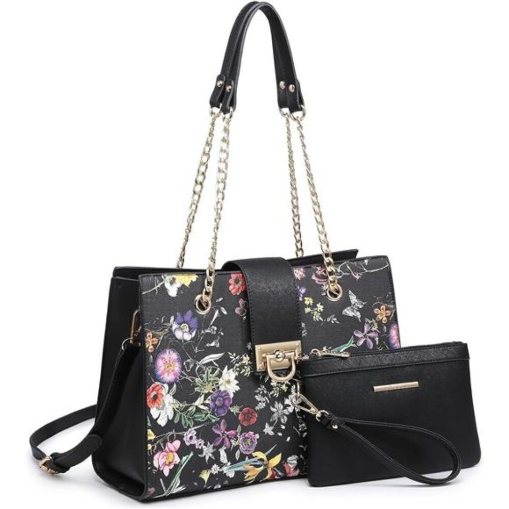Leather Handbag Tote Hobo Bag for Women Shoulder Purse Top Handle Satchel Bag